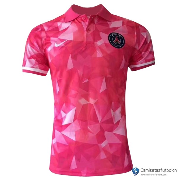 Polo Paris Saint Germain 2017-18 Rosa